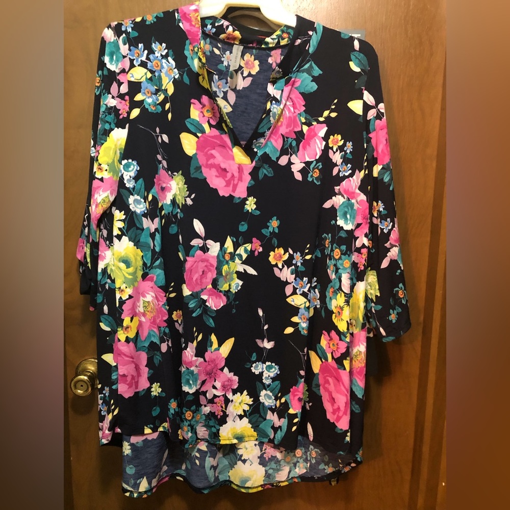 Honeyme Gabby blouse 2X